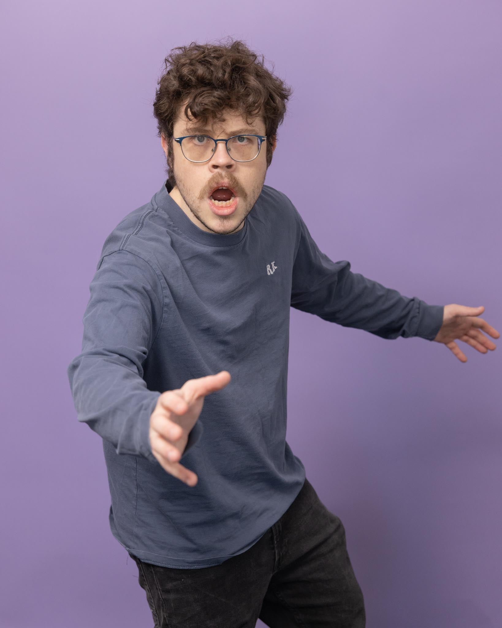 CUSTOM Mens Long Sleeve Tee