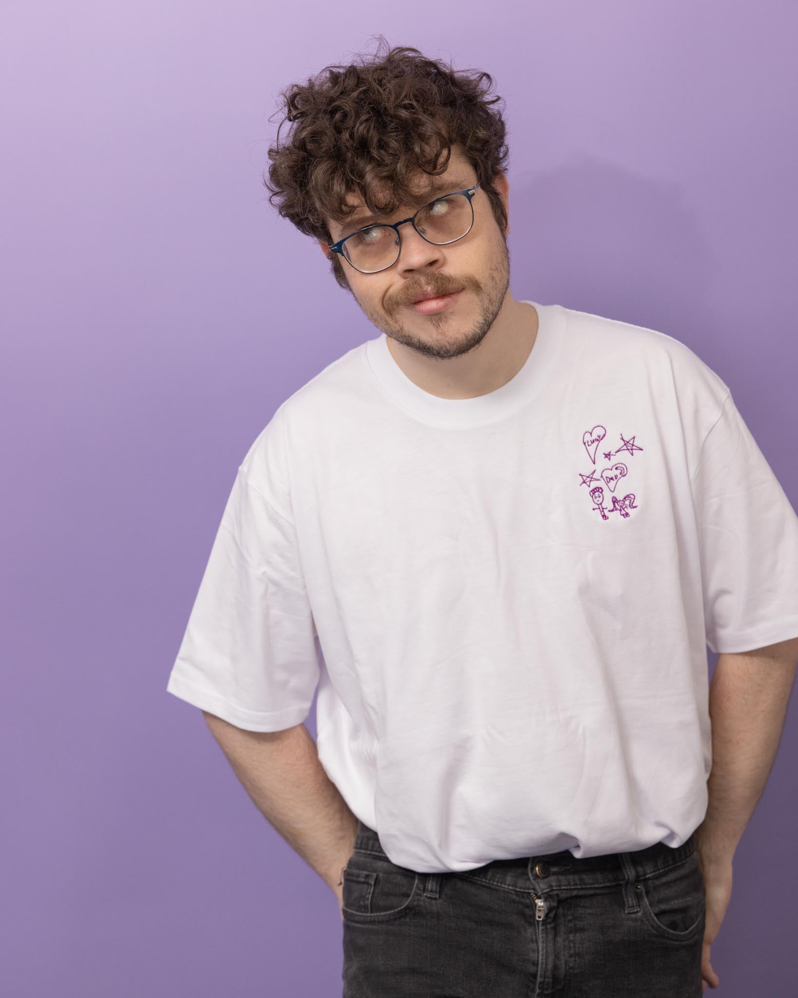 CUSTOM Men's Kid's Drawing T-shirt