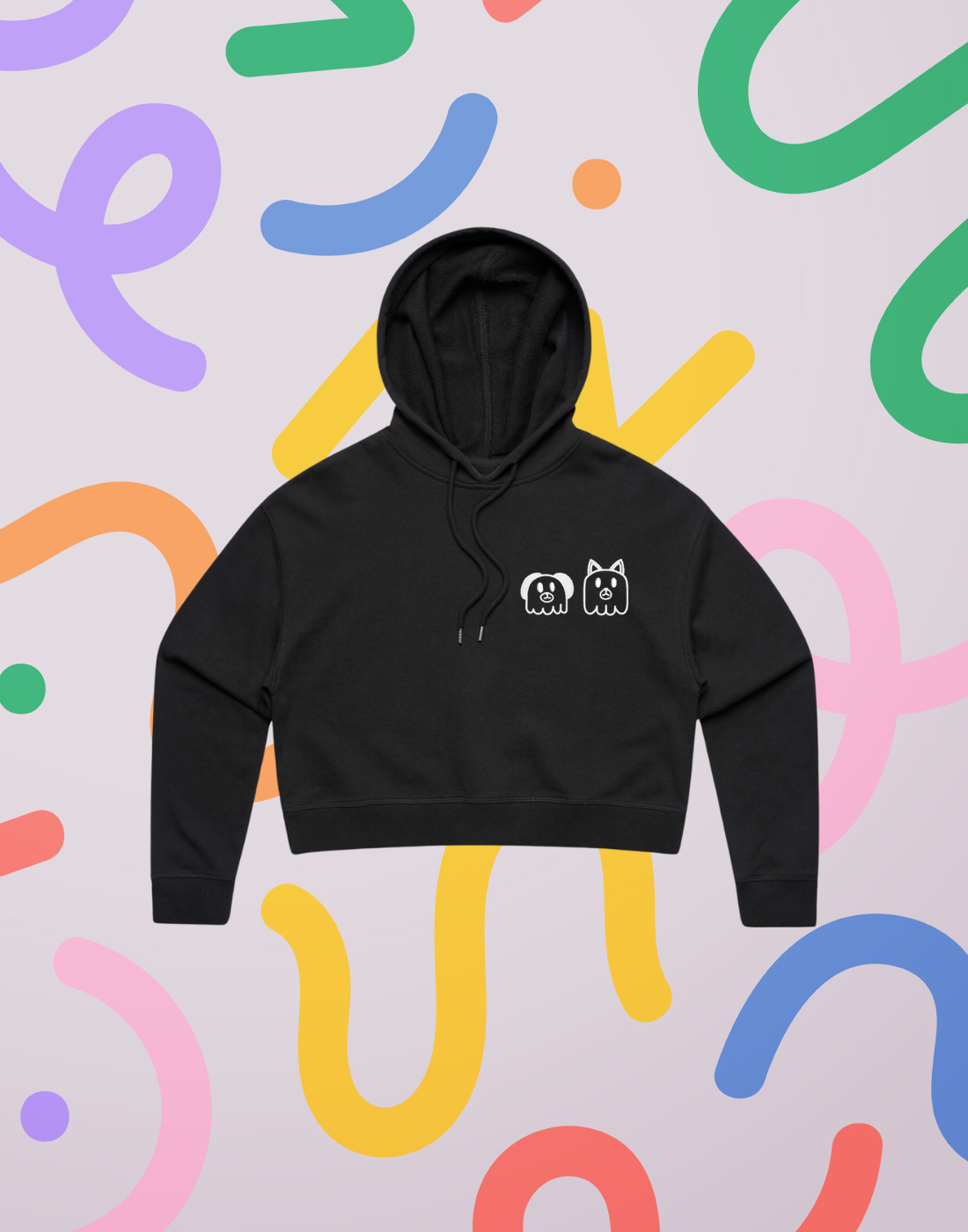 CUSTOM WOMEN'S CROP HOODIE