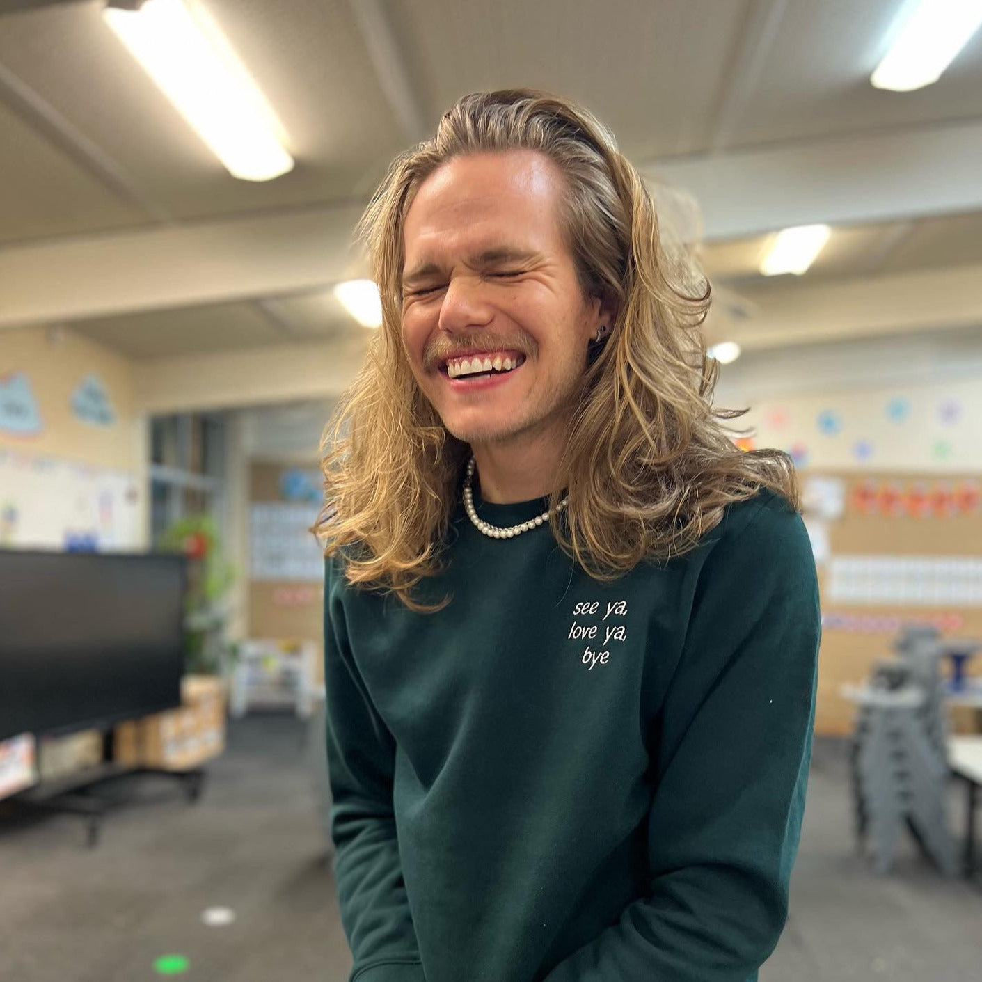 MR LUKE | See ya, Love ya, Bye! | Crewneck