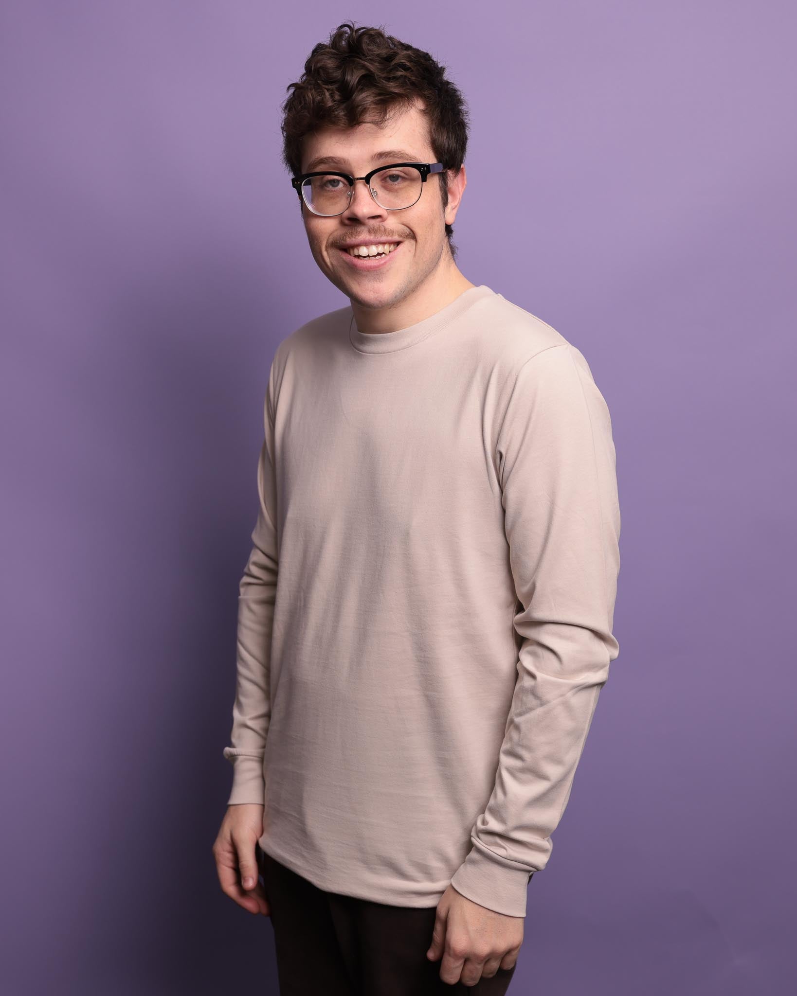 CUSTOM Mens Long Sleeve Tee