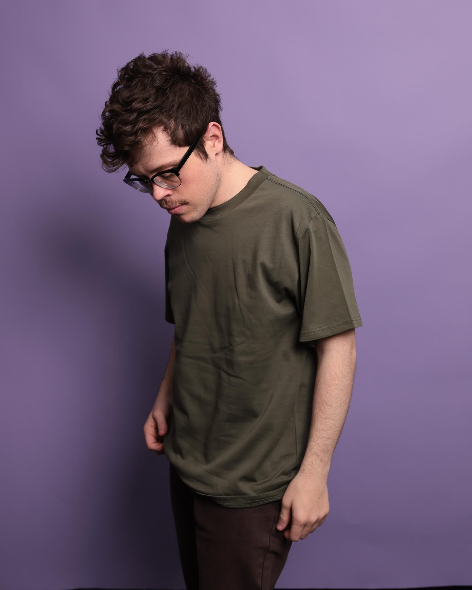 CUSTOM Men's Heavyweight Kid's Drawing T-Shirt