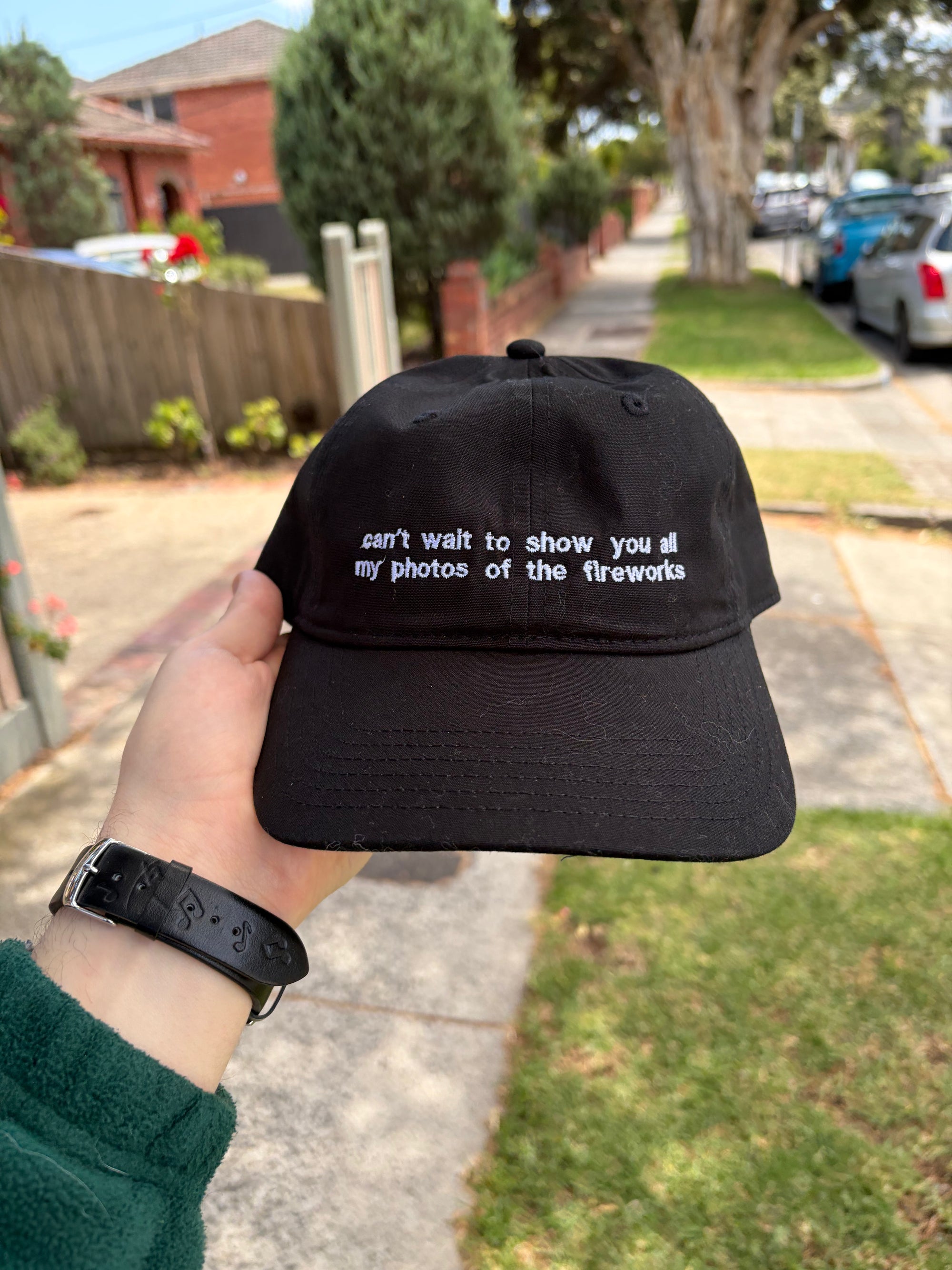 Can’t wait to show you all my photos of the fireworks cap