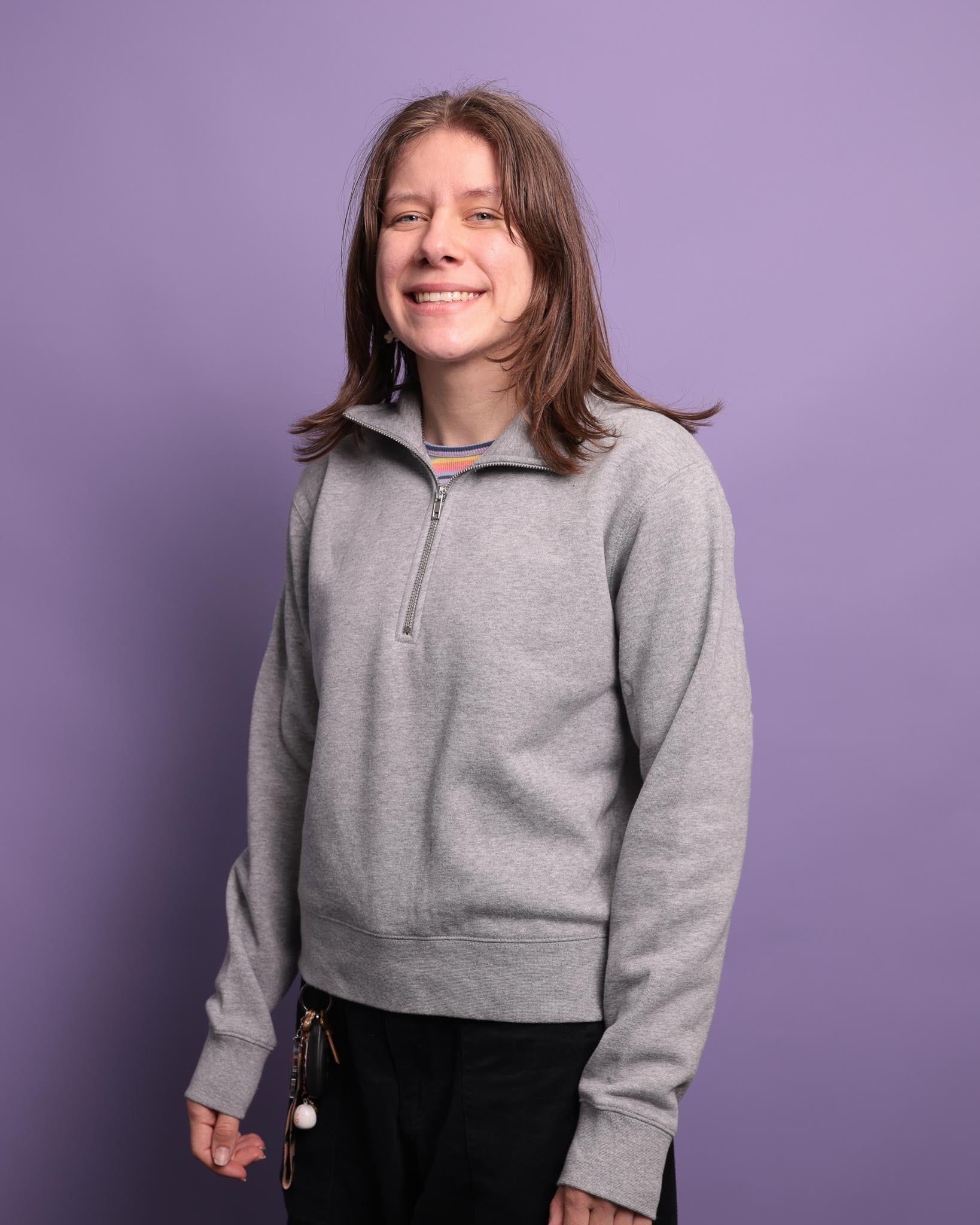 CUSTOM Women's 1/4 Zip Crewneck