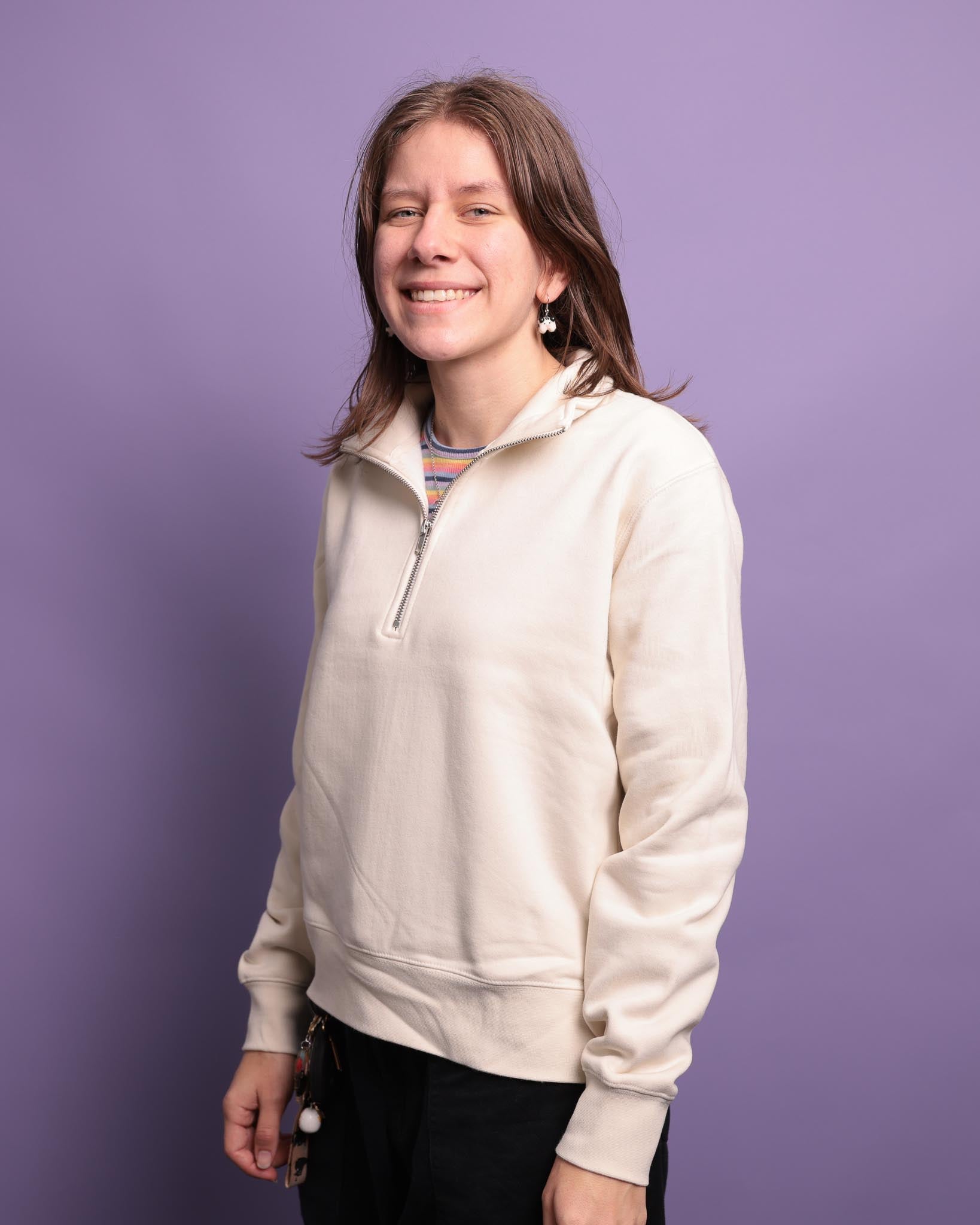 CUSTOM Women's 1/4 Zip Crewneck