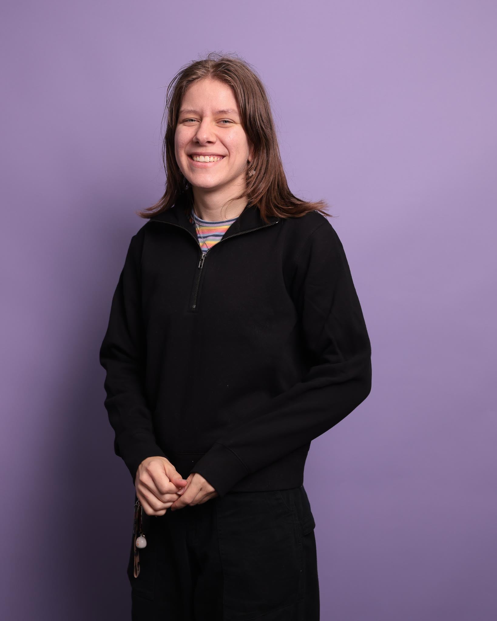 CUSTOM Women's 1/4 Zip Crewneck