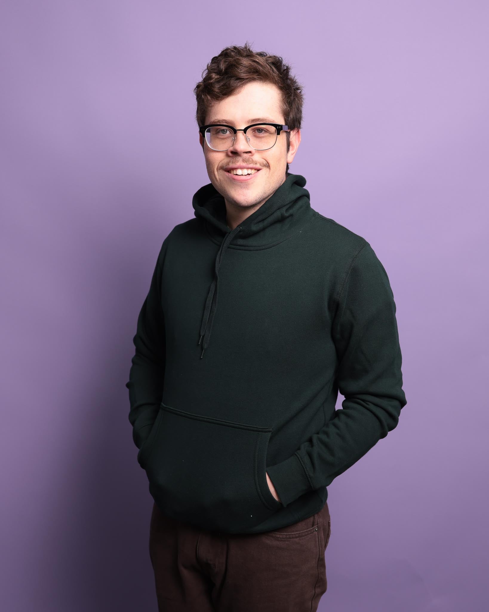 CUSTOM Men's Line Drawing Hoodie