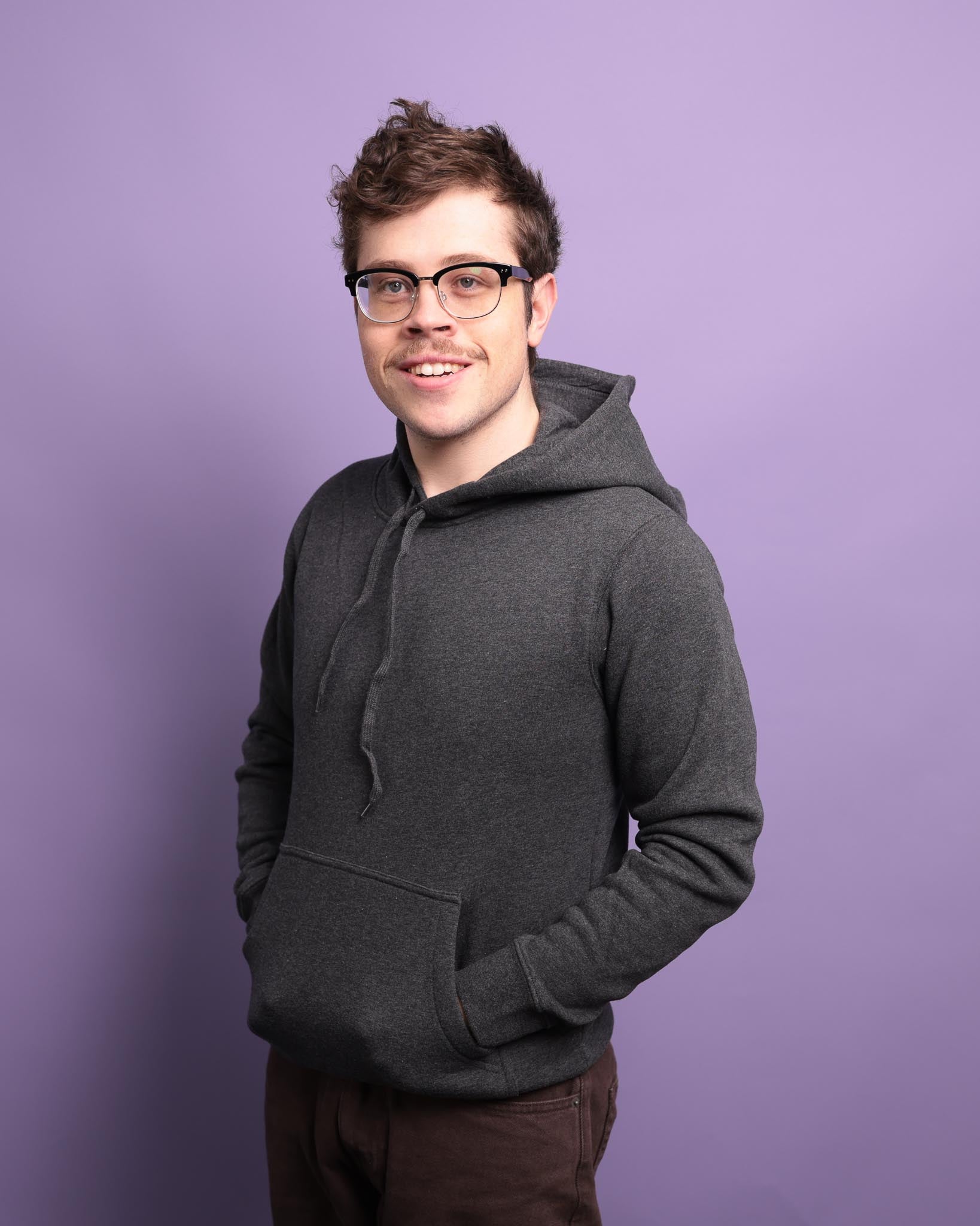 CUSTOM Men's Line Drawing Hoodie