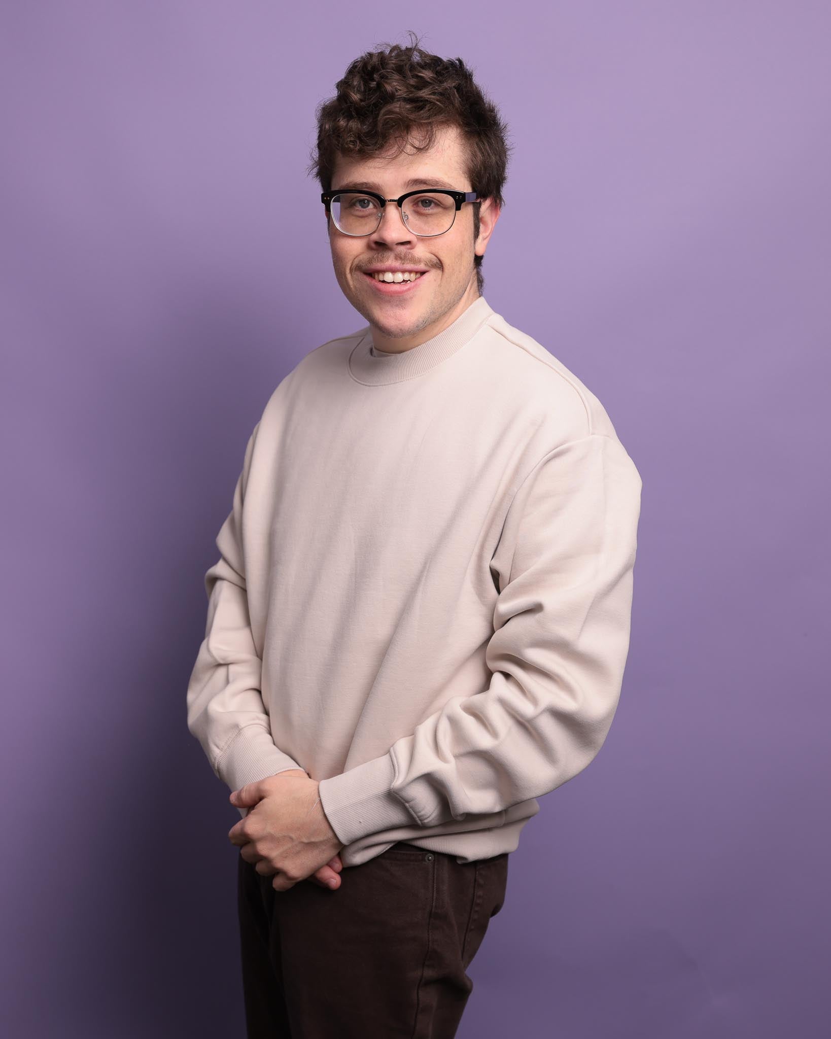 CUSTOM Men's Heavyweight Kid's Drawing Crewneck