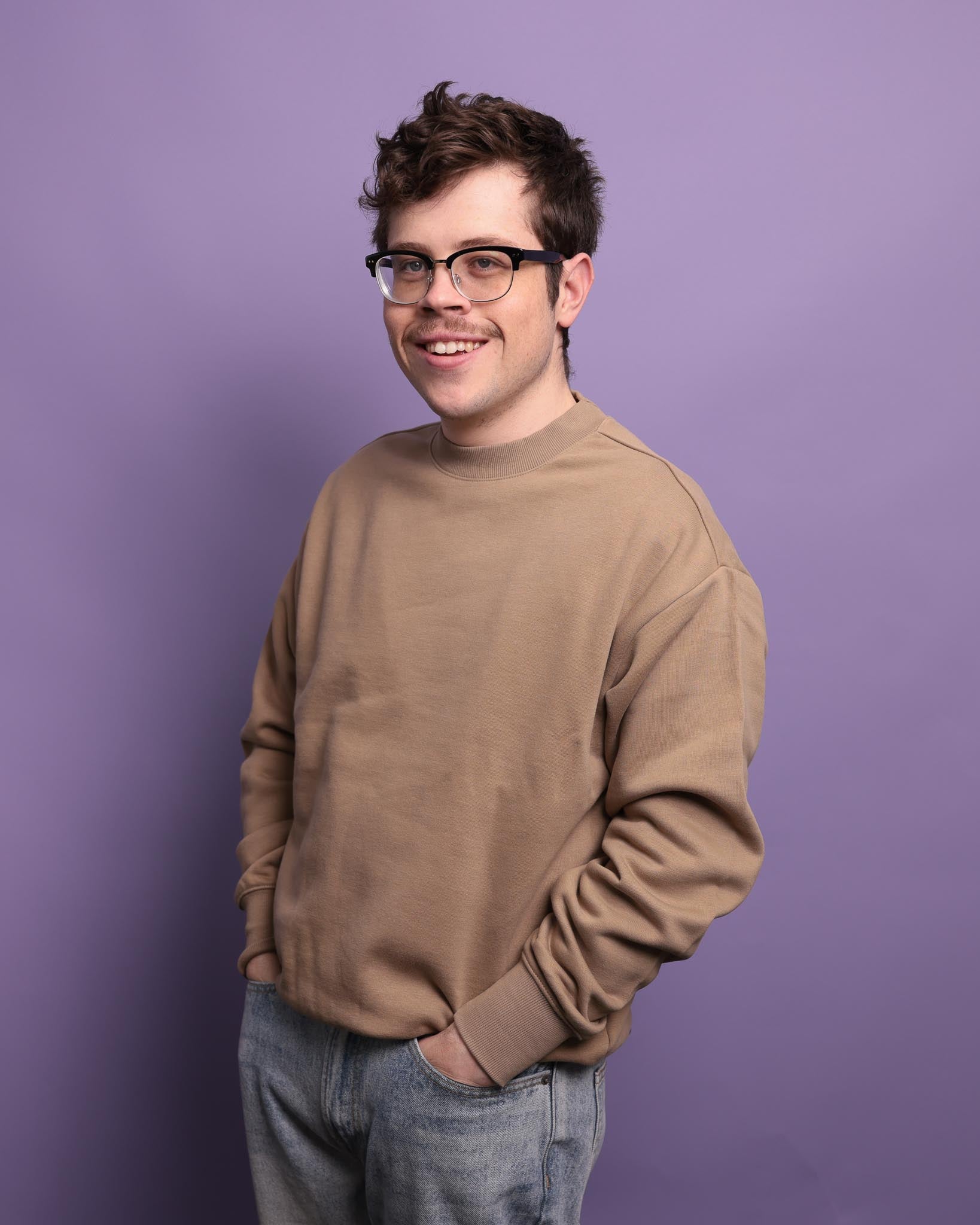 CUSTOM Men's Heavyweight Kid's Drawing Crewneck