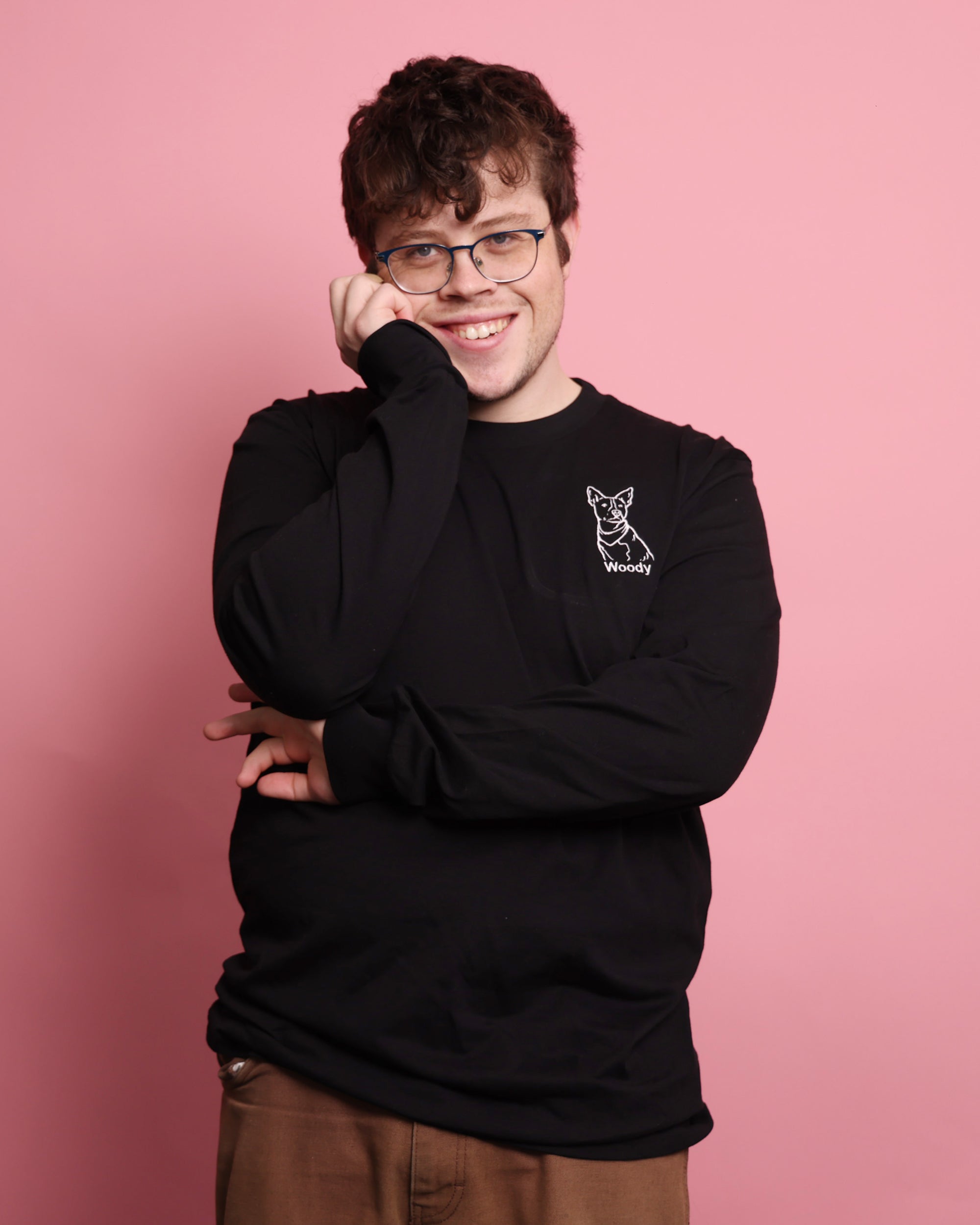 CUSTOM Men's Pet Long Sleeve T-Shirt