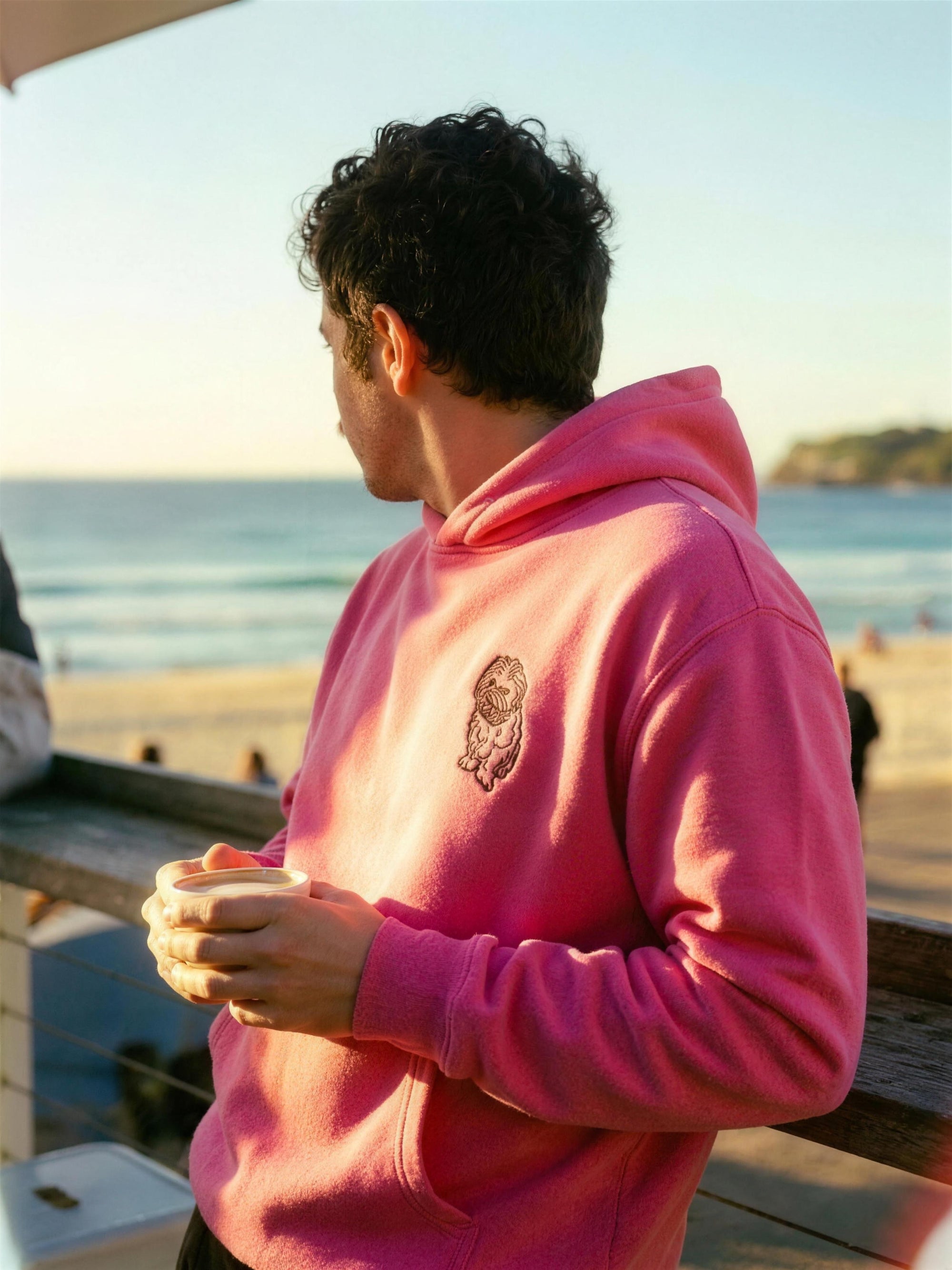 CUSTOM Men's Oversized Pet Hoodie